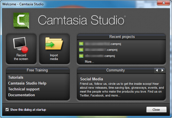 ScreenFlow para Windows - Camtasia