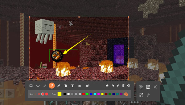 Editar MinecraftCaptura de pantalla