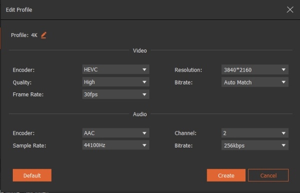 Ajuste la configuración de salida