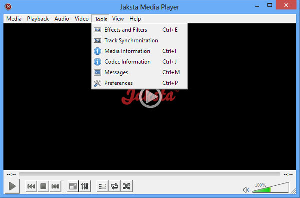 Reproductor multimedia Jaksta