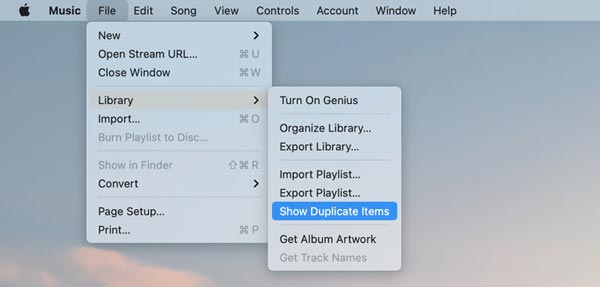 Apple Music Mostrar elementos duplicados