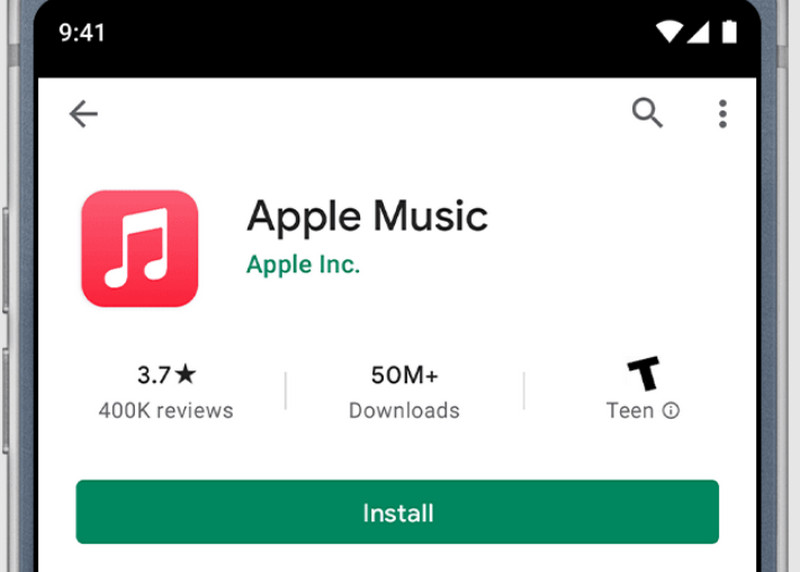 Actualizar Apple Música Google Play
