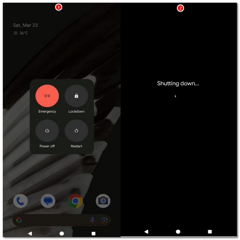 Solución para reiniciar el teléfono Android