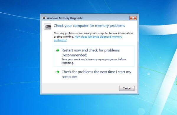 Comprobar la memoria RAM