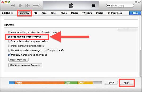 configurar itunes