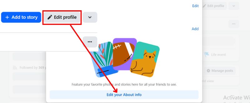 Editar la información de tu perfil