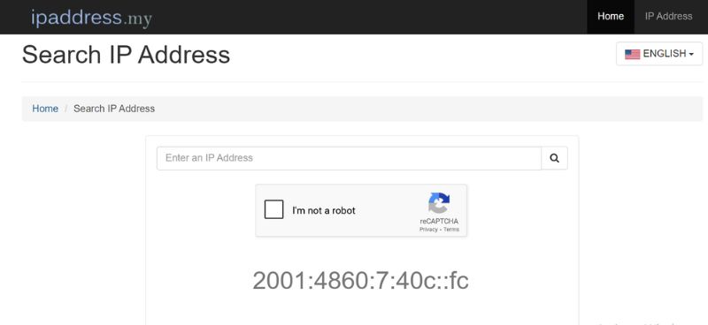 Comprueba tu nueva ubicación IP