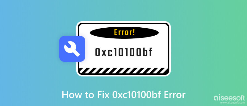 Error 0xc10100bf Reparación