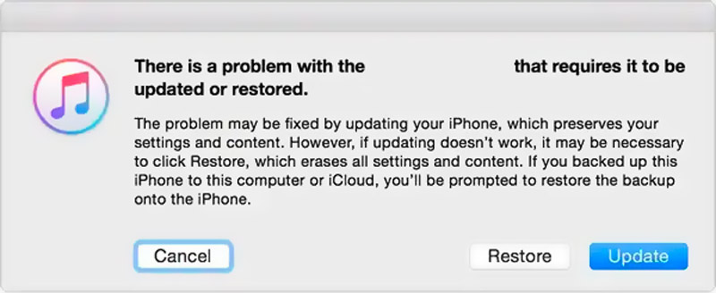 Restablecimiento de fábrica del iPad sin código de acceso Modo de recuperación de iTunes