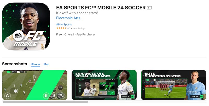 Descargar EA Sports FC Móvil