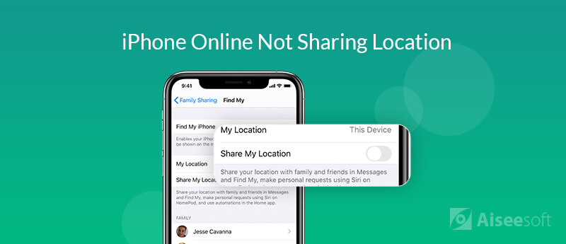 Buscar mi iPhone en línea sin compartir ubicación