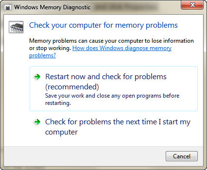 Comprobar la memoria de la computadora
