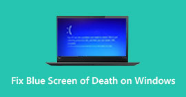Pantalla azul de la muerte en Windows