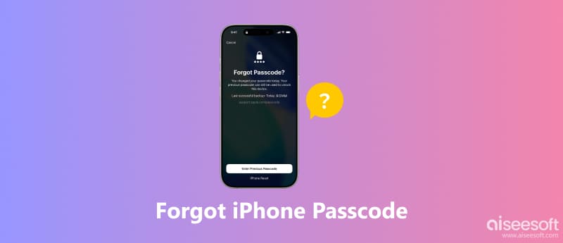 ¿Olvidaste el código de acceso de tu iPhone?