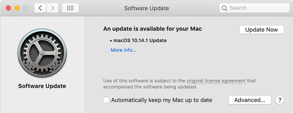 Actualizar Mac