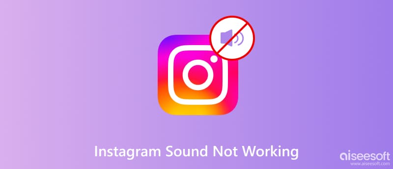 El sonido de Instagram no funciona