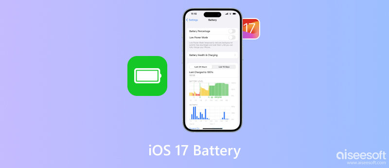 Batería iOS 17