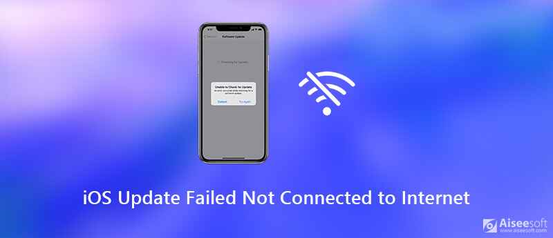 Actualización de iOS no conectada a Internet