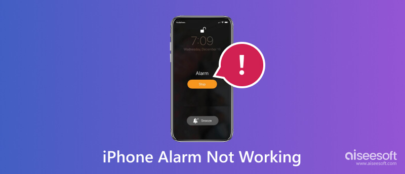 la alarma del iPhone no funciona