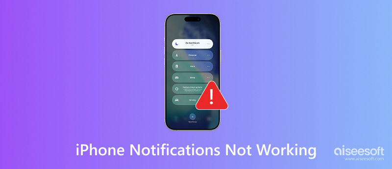 Notificaciones de iPhone que no funcionan