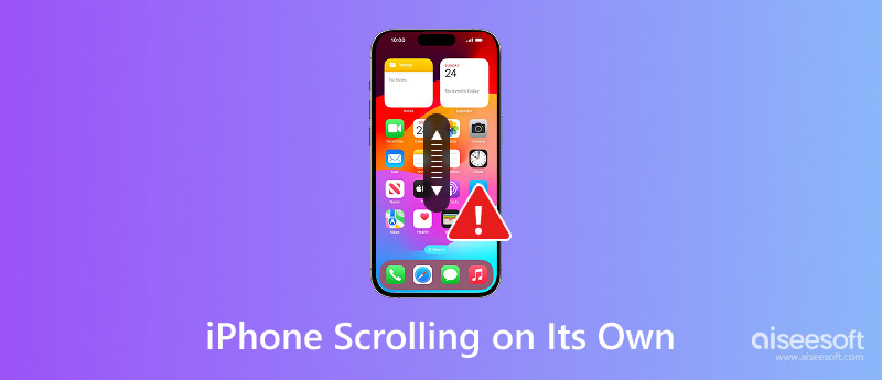El iPhone se desplaza solo