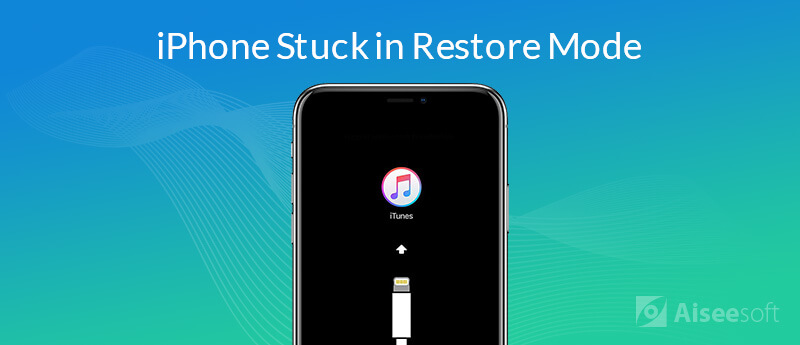 Arreglar iPhone atascado en modo de restauración