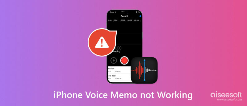 La nota de voz del iPhone no funciona