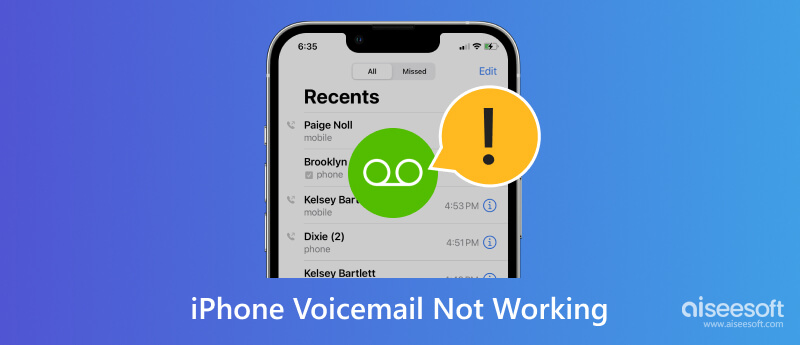 El correo de voz del iPhone no funciona
