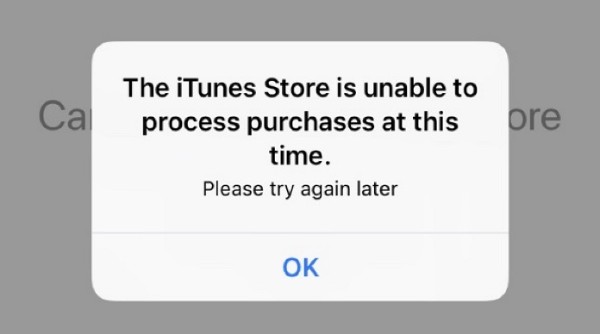 iTunes Store no disponible