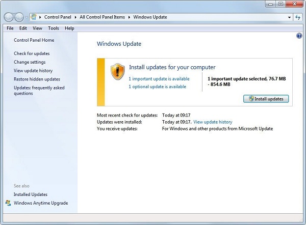 Actualizacion de Windows