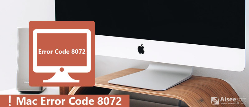 Código de error 8072 de Mac