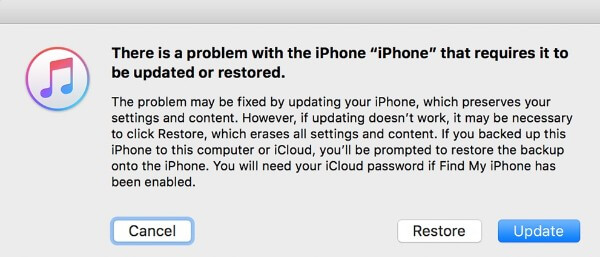 No puedo restaurar tu iphone o ipad