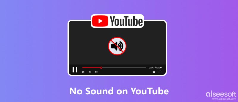 Sin sonido en YouTube