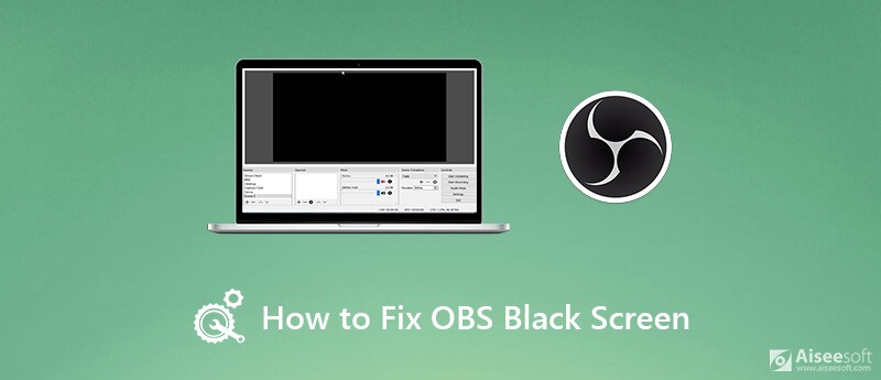 Reparar pantalla negra OBS