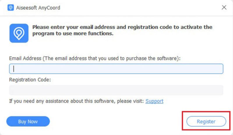 Registre su correo electrónico
