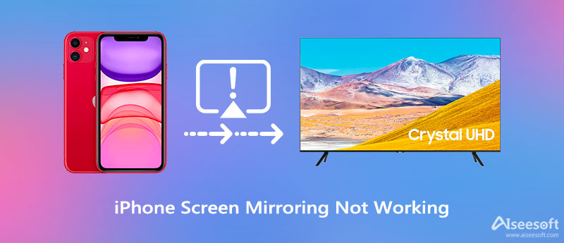 La duplicación de pantalla no funciona iPhone