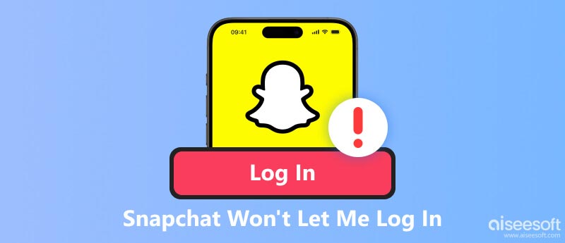 Snapchat no me deja iniciar sesión