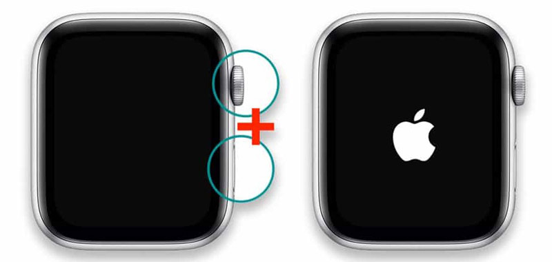 Forzar reinicio Apple Watch