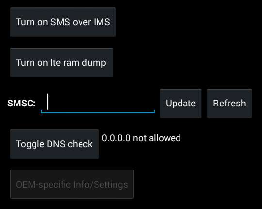 Reparar Smsc Android Sin