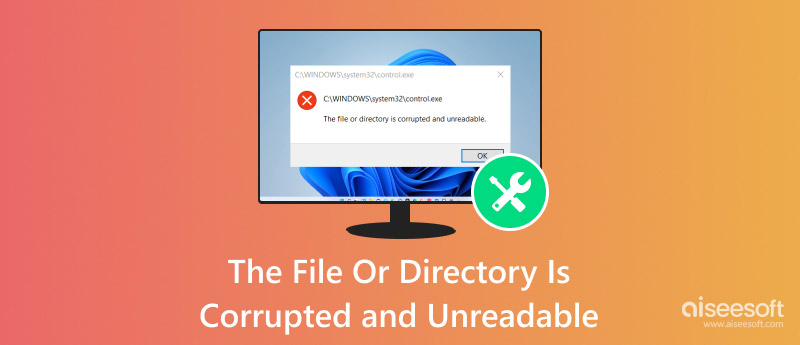 El archivo o directorio está dañado y no se puede leer