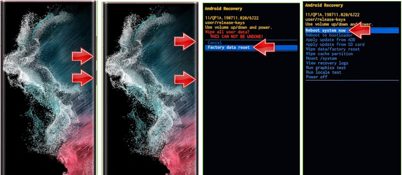 Restablecer fábrica Samsung