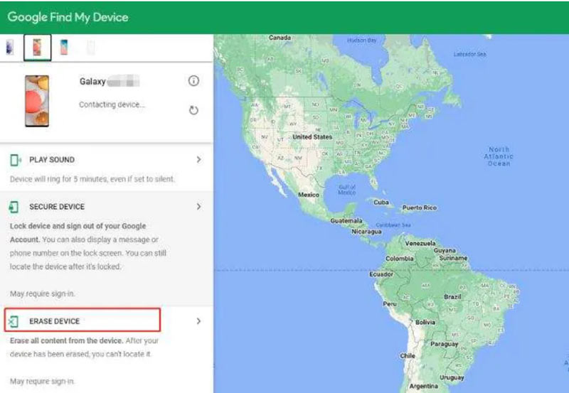 Unlock Samsung Via Google Account