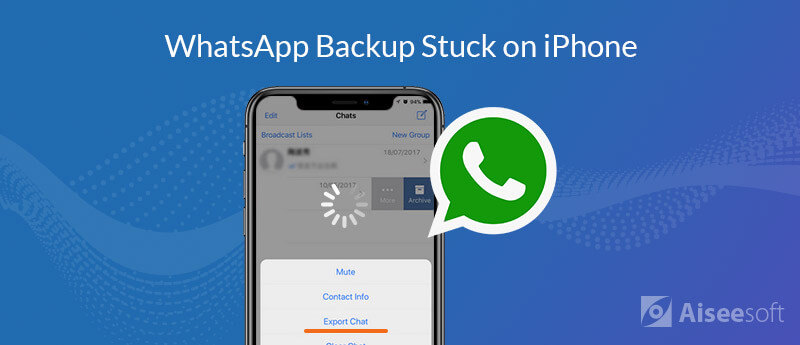 Copia de seguridad de Whatsapp atascada en iPhone
