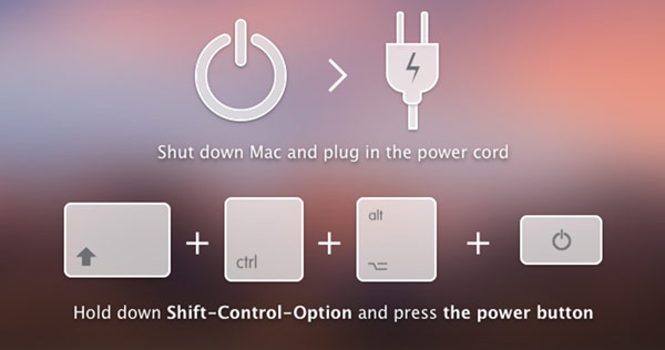 Restablecer la configuración de SMC de MacBook