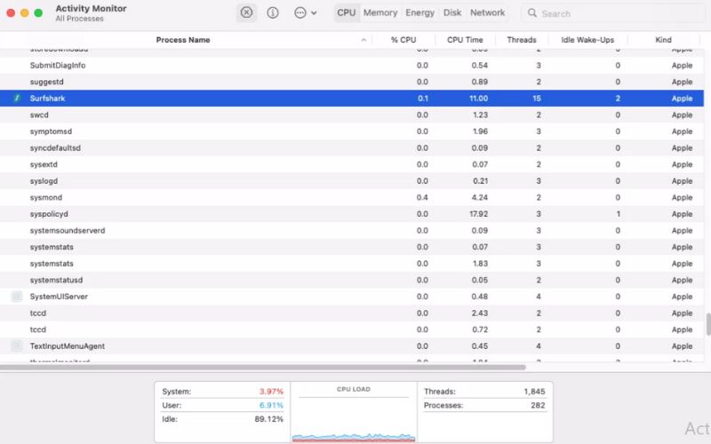 Cerrar aplicaciones no utilizadas