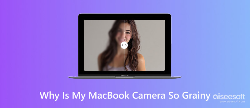 ¿Por qué la cámara de mi MacBook se ve tan granulada?