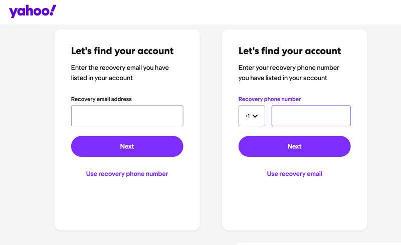 Ayuda para recuperar la contraseña olvidada de Yahoo Mail