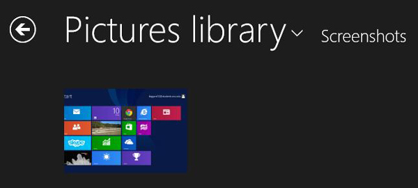 Captura de pantalla en un Windows 10