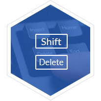 Shift recuperación de archivos eliminados
