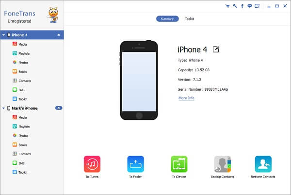 Conecta dos iPhone
